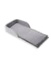 Kikkaboo tragbares Babybett 2 in 1 in grau