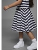 Kidsworld Jerseykleid in marine-weiß-geringelt