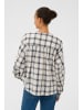 PART TWO Bluse kurzarm YaninasPW Lockere Passform in Big Dark Navy Check