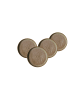 Ritzenhoff & Breker 4er Set Dessertteller Tortosa ø 20 cm braun in braun