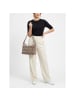 Liebeskind Berlin Delia Schultertasche M Leder 46 cm neutral grey