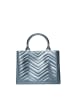 Marc Ellis Handbag in BLUE AND SILVER