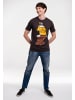 Logoshirt T-Shirt POPEYE - PARTY - ANIMAL in dunkelgrau