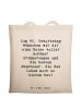 Mr. & Mrs. Panda Shopping Tasche Spruch 85. Geburtstag mit Spruch in Creme