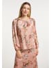 Usha Bluse in Rosa Mehrfarbig