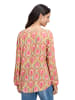 CARTOON Casual-Bluse mit Muster in Pink/Green