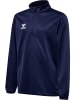 Hummel Halbreißverschluss Jacke Hmlessential Kinder in MARINE