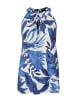 Aniston CASUAL Blusentop in wollweiß-nachtblau-blau-türkis-hellblau