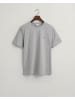 Gant T-Shirt in grey melange