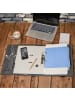 DuneDesign Ordnertasche mit Trageriemen Filz Grau 34x31x8,5cm grau