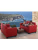 MCW 2er-Set 2er Sofa Moncalieri, Rot