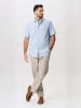 TeeShoppen Hemd Linen Blend in Light Blue