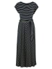 Betty Barclay Jerseykleid kurzarm in Dark Blue/Green