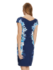 Vera Mont Cocktailkleid mit Blumenprint in Dark Blue/Blue