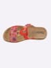 Fischer Pantolette in rot