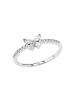 Amor Ring Silber 925, rhodiniert in Silber