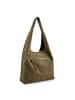 FREDs BRUDER Velvet Wild Schultertasche Leder 39 cm in khaki