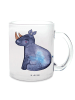 Mr. & Mrs. Panda Tasse Einhorn Nashorn ohne Spruch in Transparent