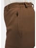 GOLDNER Rippenhose Anna in Bi-Stretch-Qualität in rost