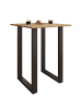 ebuy24 Bartisch Xona dekor Eiche 80 x 50 cm