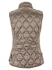 Betty Barclay Steppweste mit Stehkragen in Taupe