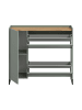 ebuy24 Schuhschrank Drive Staubgrün 97 x 32 cm