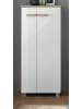 Furn.Design Badkommode weiß Lack Hochglanz, Eiche, Midischrank hängend, stehend 51 x 110 cm