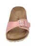 Palado Pantoletten Malta Metallic SQS in Pink