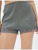 KOTON Shorts in Anthrazit Melange