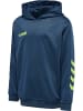 Hummel Hummel Hoodie Hmlpromo Multisport Unisex Kinder in DARK DENIM/LIME PUNCH