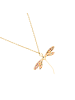 Luxenter Halskette Zaka mit 18 Karat Gelbgold-Finish – ZAKA