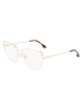 Victoria Beckham Damen Optische Fassungen Schmetterling Gold