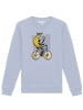 wat? Apparel Sweatshirt Banana Rider in Serene Blue