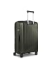 Redolz Essentials 01 4 Rollen Trolley M 66 cm mit Dehnfalte olive metallic