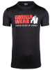 Gorilla Wear Klassisches Trainings-T-Shirt - Schwarz