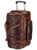 Greenburry Reisetasche Rugged Trolley Traveller in Teak Brown
