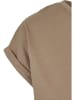 Urban Classics Urban Classics Damen Ladies Extended Shoulder Tee in softtaupe