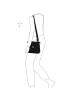 BRIC`s X-Collection Umhängetasche 26 cm mit Dehnfalte in schwarz