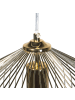 Beliani Pendelleuchten TORDINO in Gold - (W) 38 x (H) 115 x (L) 38 cm