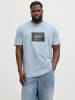 JACK & JONES PLUS T-shirt in Celestial Blue