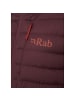 Rab W INFINITYMICROLIGHT JACKET in Dunkelrot