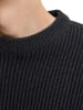 Jack & Jones Pullover JJEDOVER KNIT CREW NECK in Schwarz