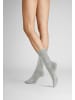 Hudson Socken Winter Plait weich in Silber