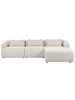 Beliani 4-tlg Ecksofa SVANSELE in Beige linksseitig