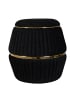 Kayoom Hocker Doric 210 in Schwarz / Gold