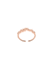 Steel_Art OneSize Ring Damen Ottavia silberfarben poliert in rosegoldfarben