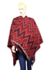 collezione alessandro Poncho " Marcia " in rot