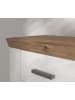 Inn.Furn Garderobenpaneel weiß matt, Eiche 79 cm mit Kleiderstange