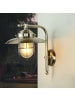 Licht-Erlebnisse Außen Wandlampe (H)30 cm in Nickel matt