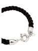 KUZZOI Armband 925 Sterling Silber in Schwarz